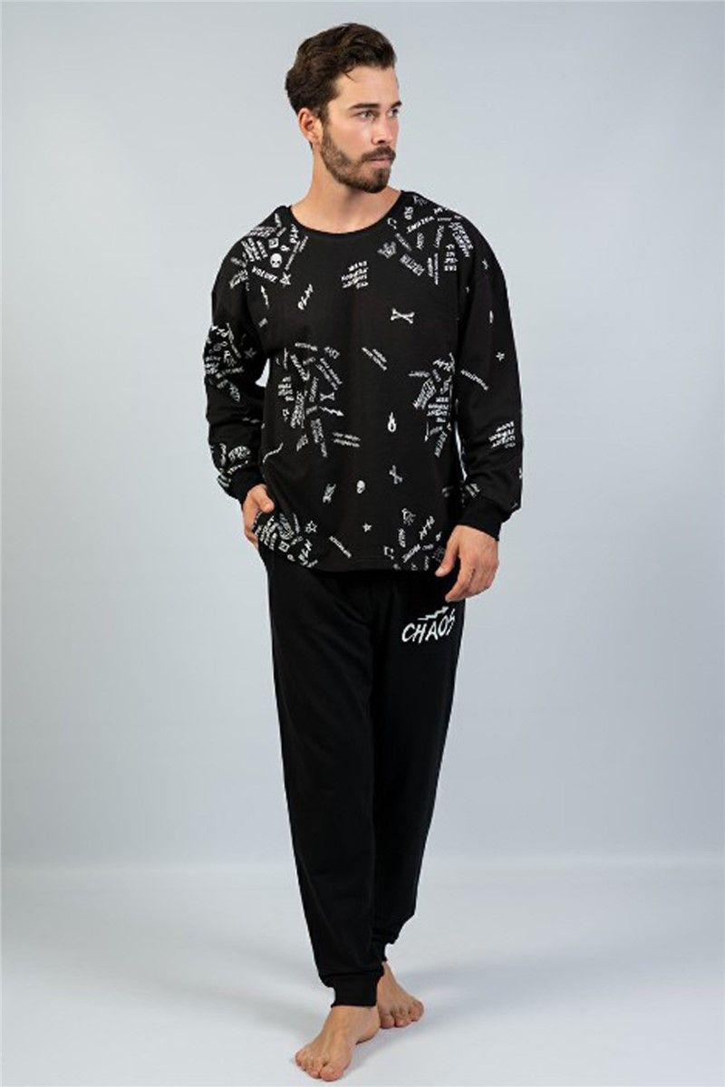 C&City Men's Pajamas - Black #320549